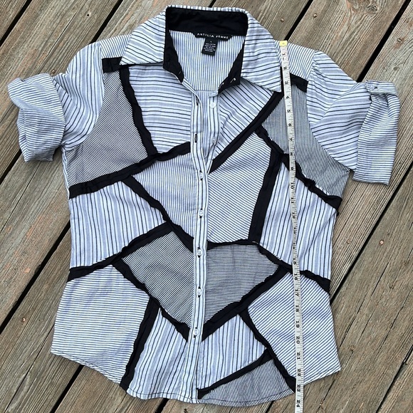 Antilia Femme boho distressed top M-L - Picture 9 of 9